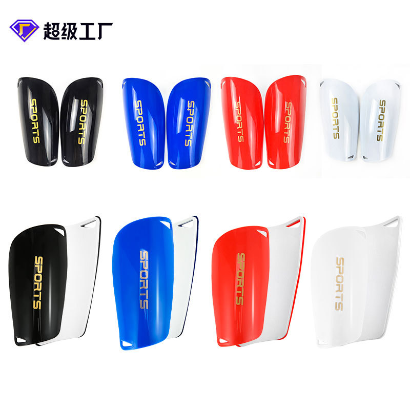 Cross-border sports Assassin football shin guards, sports shin guards, thickened double-layer insert-type foot guards wholesale