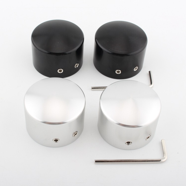 Suitable for Harley large gliding 883XL1200 front axle cover front axle decorative cover front axle cover