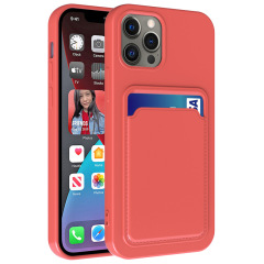 クロスボーダー適用アップル16カード携帯ケース一体カードパック12全包iphone13液状シリコン保護カバー
