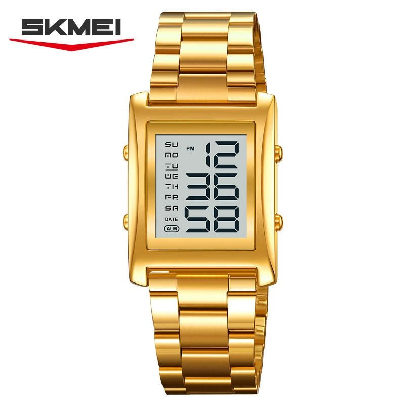 Universal fashionable watch for men and women, waterproof electronic steel belt, wholesale