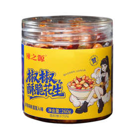 辣之源260g油浸花生米酥脆酒鬼花生下酒菜零售椒香餐馆饭店花生米