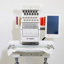 1201刺绣布料电脑电子花样机缝纫机绣字机可涂鸦小型家用款绣花机