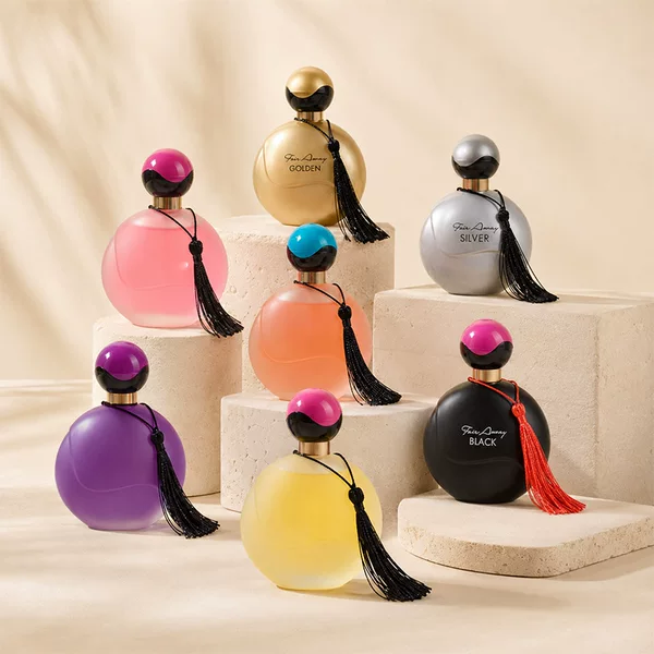Factory direct women's perfume 50ml, Distant Lady series, multi-color tassel bottle, long-lasting light fragrance, factory wholesale