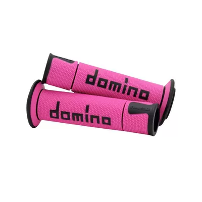feel good — Motorcycle Handle Cover - pink-black-text