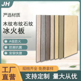 三胺纸热压A级防火不燃冰火板抗菌环保抗刮耐磨会所酒店护墙板