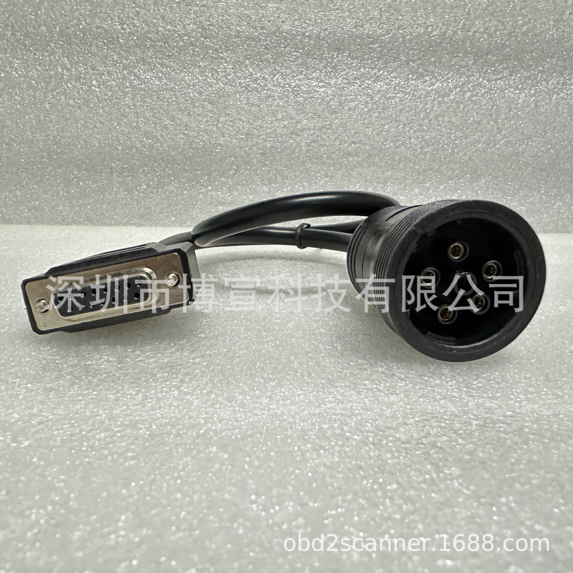J1708 6PIN to DB15 PIN for CAT转接线CAT ET3/CAT ET4连接线