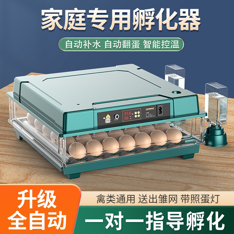 j8智能智能全鹌鹑小鸡自动孵化机家用孵化箱鸭鹅小型孵化器芦丁g3