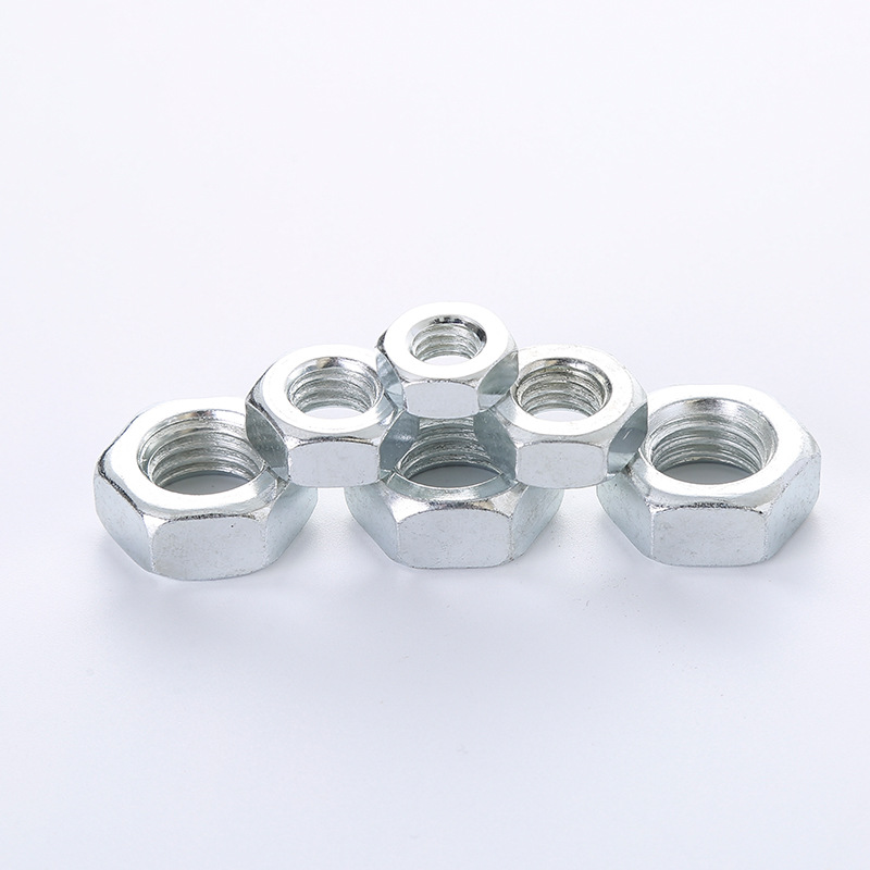 Iron hexagonal nut galvanized nut screw cap M3M4M5M6M8M10M12M14M16M18M20M22M24