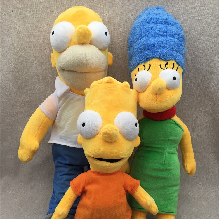 Cross-Border Popular the Simpsons Plush Doll Arsenal Toys American Drama Cross-Border Animation Doll Christmas Gift Cross-Border Popular the Simpsons Plush Doll Arsenal Toys American Drama Cross-Border Animation Doll Christmas Gift