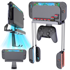 新型Switch2 \ Switch \ Oled汎用壁掛金物スタンドゲームカードスロット付きProハンドル対応