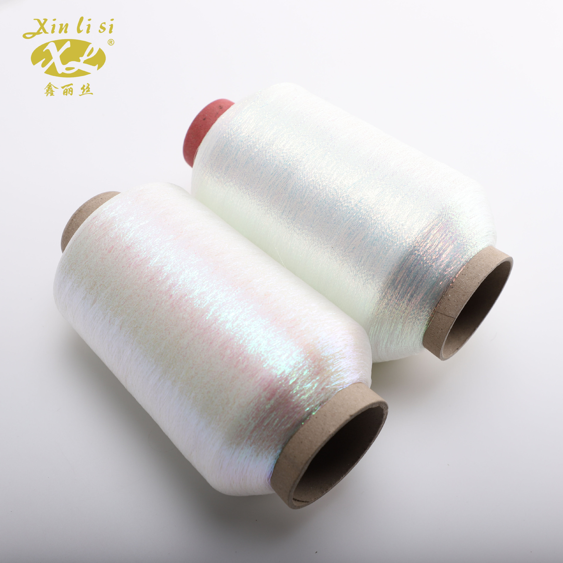 厂家直供30D*2双包七彩MX型金银线金属线宝塔管定重400g
