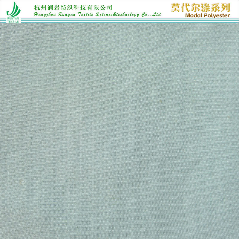 32*150D+32莫代尔涤面料180gsm莫代尔涤子母条面料
