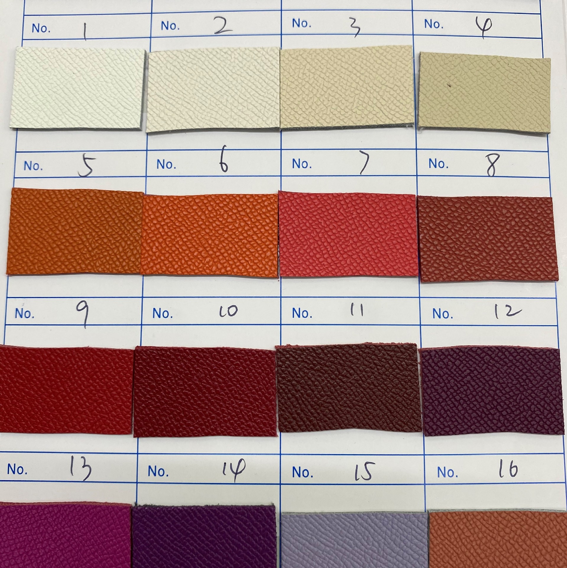 手掌纹二层牛皮现货颜色可定整张