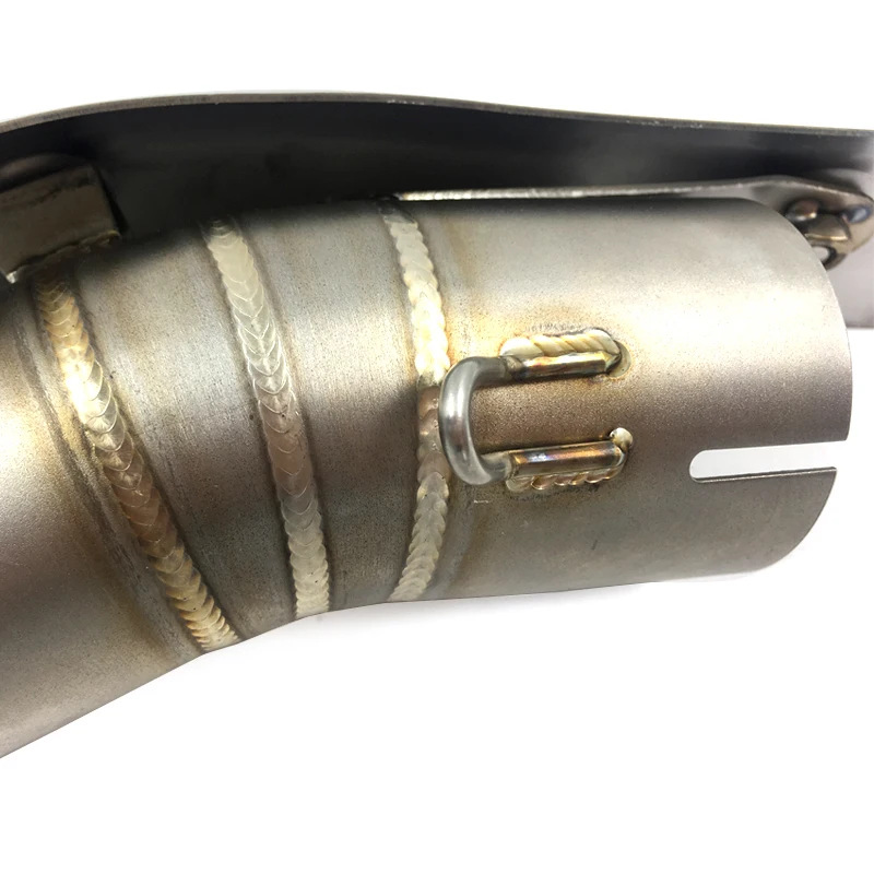 Suitable for Suzuki Gsxr1000 2012-2019 Motorcycle Modified Exhaust Pipe Stainless Steel Middle Section Transfer Exhaust