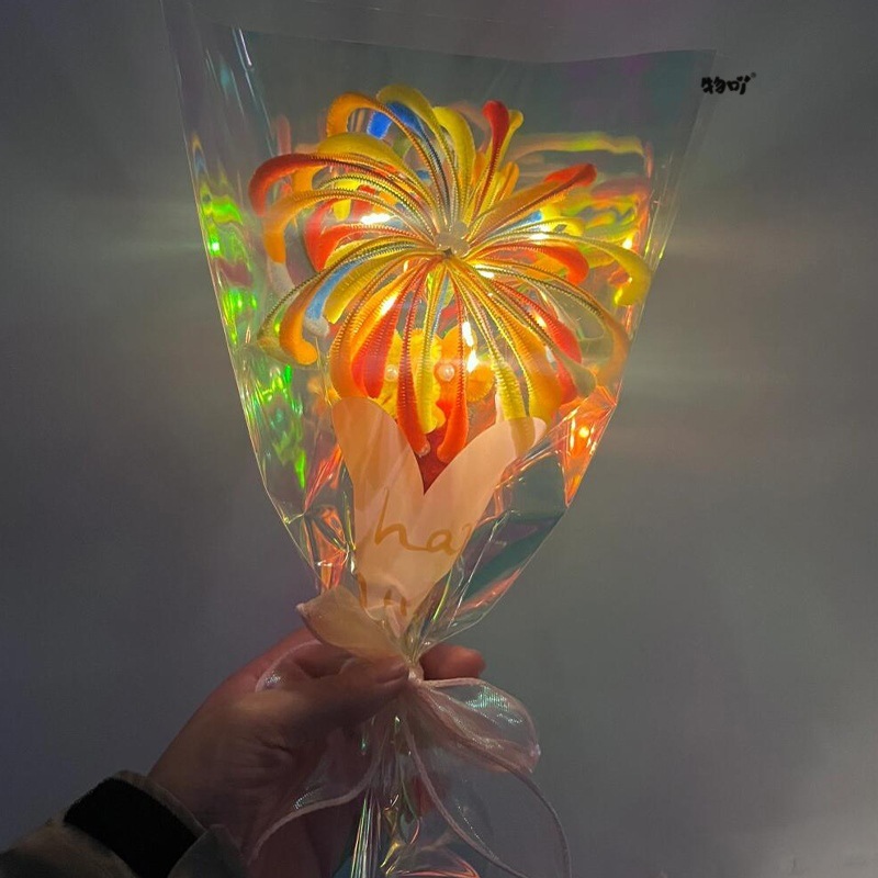 花火ねじり棒新年ねじり棒花火手作りdiy材料バッグ発光祝日花火ねじり棒|undefined