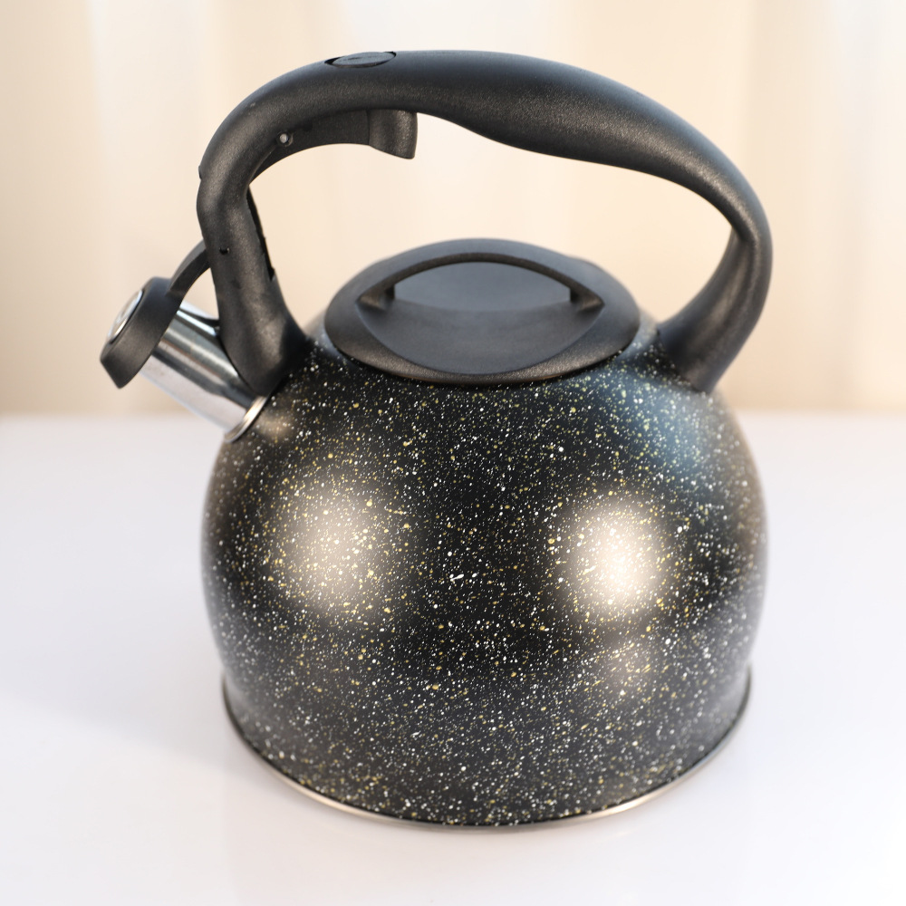 Hervidor Silbante KV-552 de Acero Inoxidable 201, Apto para Inducción y Gas, para Cocina Doméstica