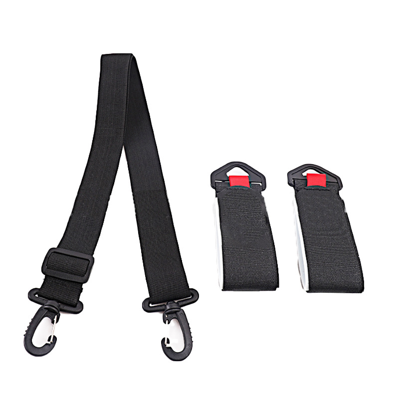 Spot correa de esquí correa de fijación de tabla de snowboard doble portátil correa de trineo correa de trineo ajustable correa de trineo transfronterizo