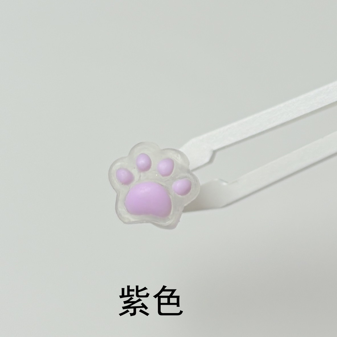 5 Colors Resin Cat Claw Tongue Barbell 316L Surgical Steel Tongue Piercing Jewelry detail image 7