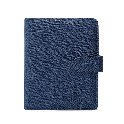 Ultra-thin RFID Portable Travel Passport Holder 2024 Cross-border New Simple Multifunctional Credit Card Money Clip Document Case