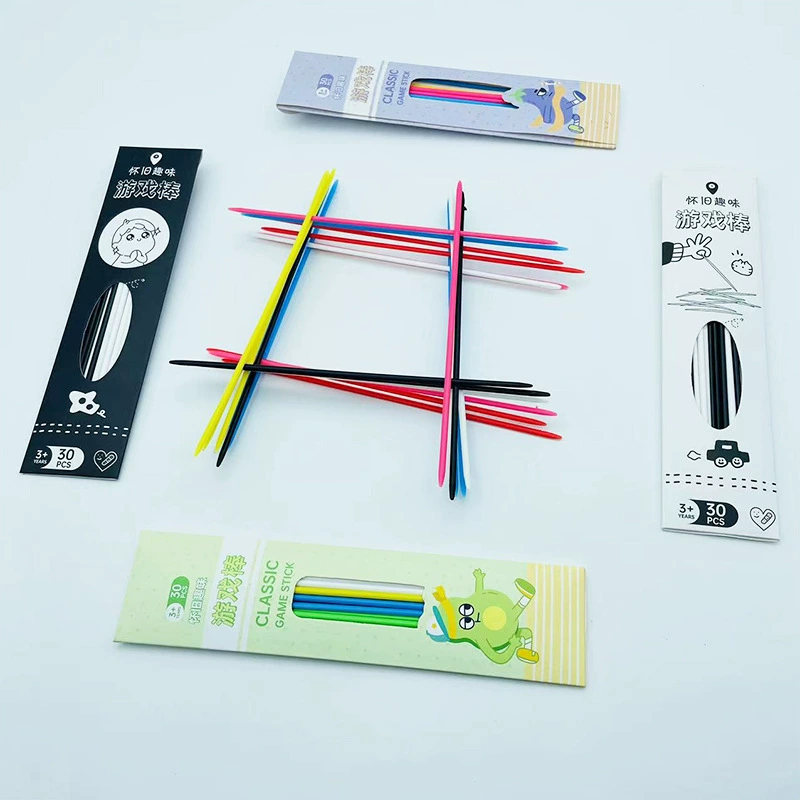 Пластиковая настольная игра, счётные палочки, игрушка, ностальгия, семейный стиль, раннее образование, оптом