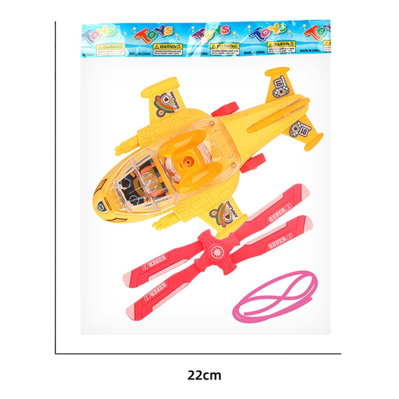 Los niños eléctrico universal modelo de simulación helicóptero colorido música cuerda ligera aviones juguete puesto al por mayor