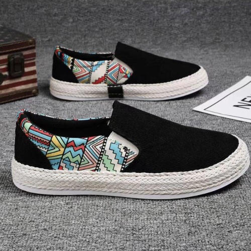 Men's Shoes  New Autumn Breathable Lazy One-Step Trendy Shoes Korean Style Trendy Versatile Boys Casual Shoes