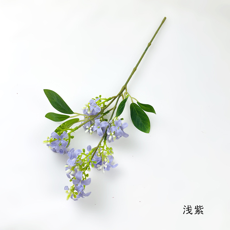 仿真迷你千里香假花欧式田园家居装饰桂花丁香花婚礼堂花艺小摆件|undefined