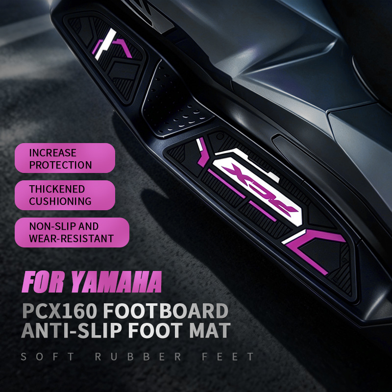 Suitable for Honda PCX160 motorcycle modification accessories, thickened non-slip footrests, 2025 model