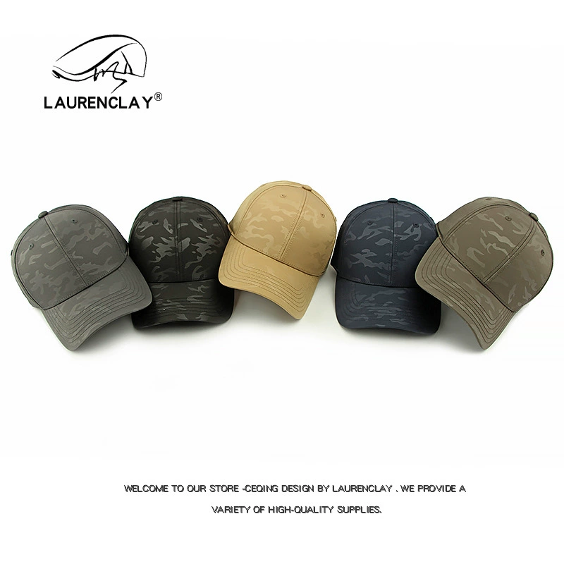 Men's classic camouflage travel baseball cap, high quality sun hat, simple and elegant design, sun protection