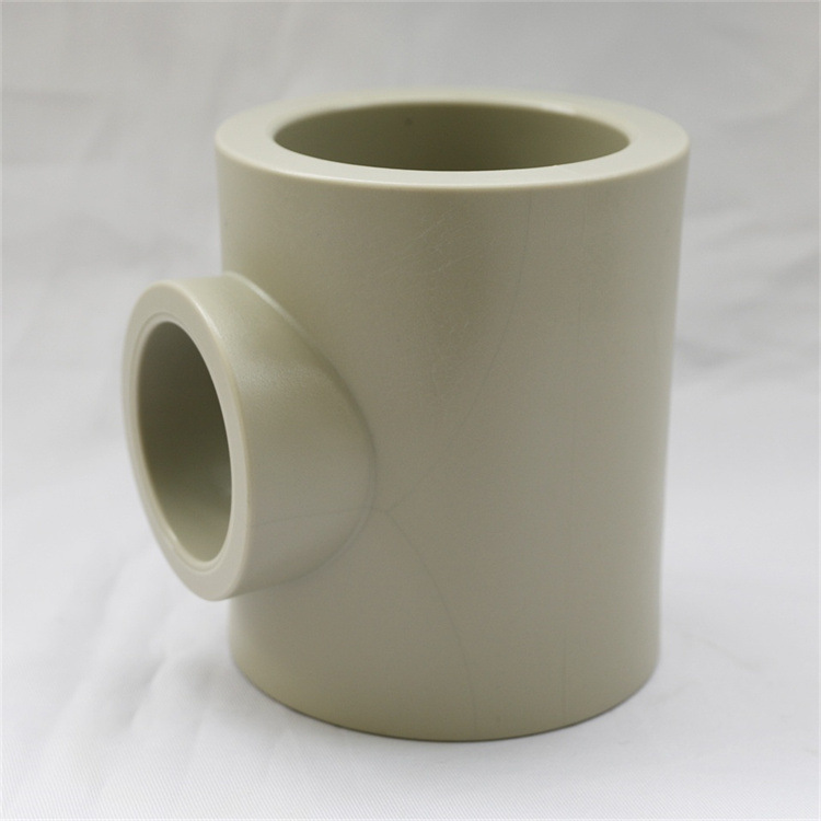 中山环宇锚牌管 PPH工业管 90°异径三通/异径三叉 耐酸碱 化工管