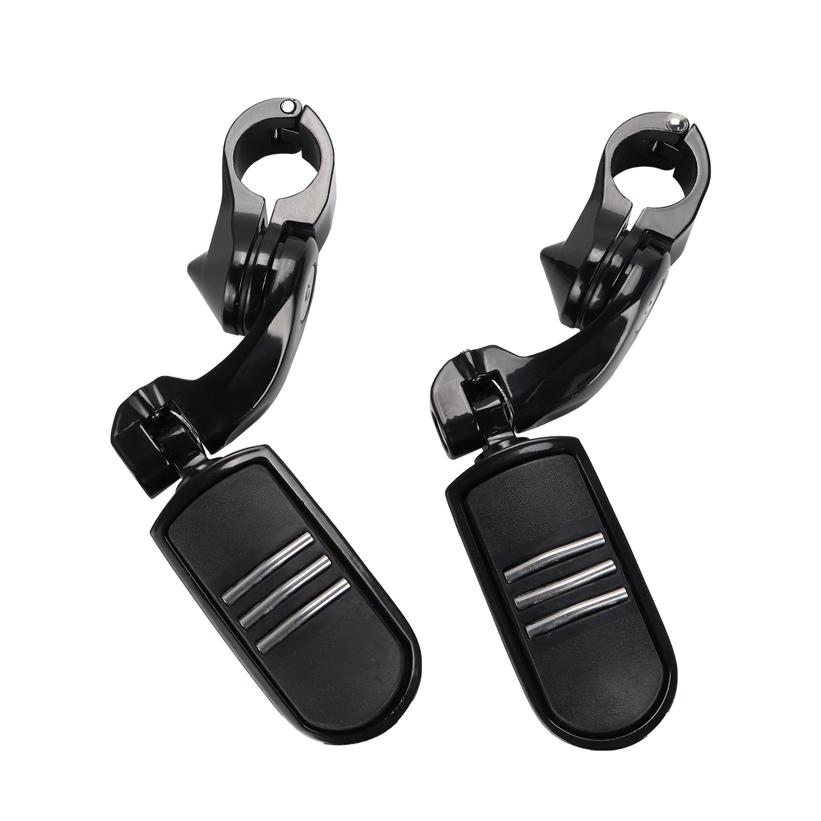 Universal Motorcycle and Electric Vehicle Footrests, Bumper Guard Bars, Rest Footrests, Short Brackets, Harley Indian Accessories