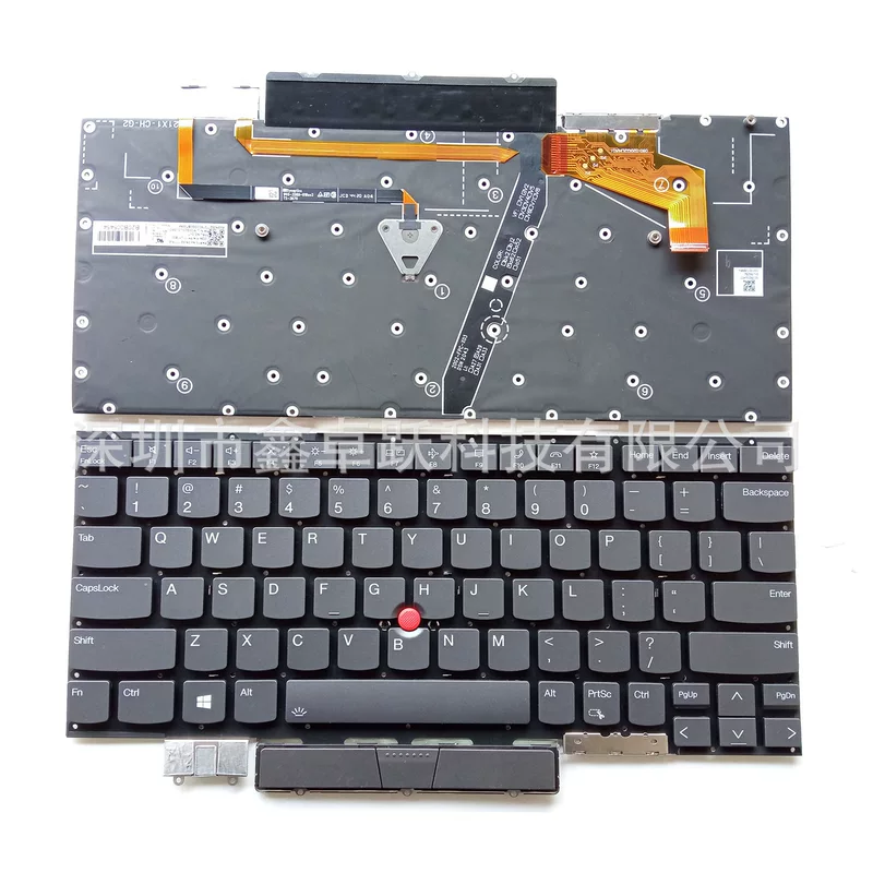 Lenovo, совместимая клавиатурная наклейка для ноутбука, ThinkPad X1, коллекция 2021