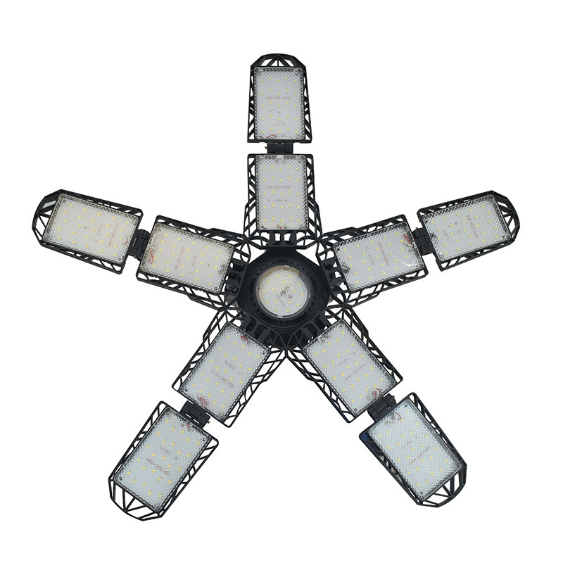 Luz LED plegable para garaje y taller