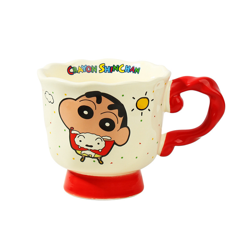 クレヨンしんちゃんマグカップセラミックカップミルクカップかわいい誕生日プレゼント家庭用マグカップ|undefined