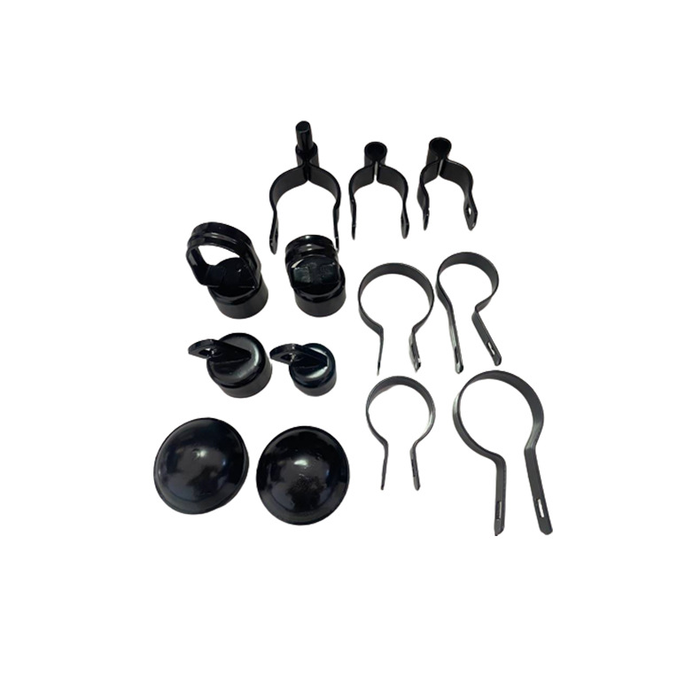 Accesorios de barandilla de red de eslabones de cadena Piezas de fijación de valla de estadio Piezas de conexión de valla de alambre Cerradura del eje de la puerta Fork Latch