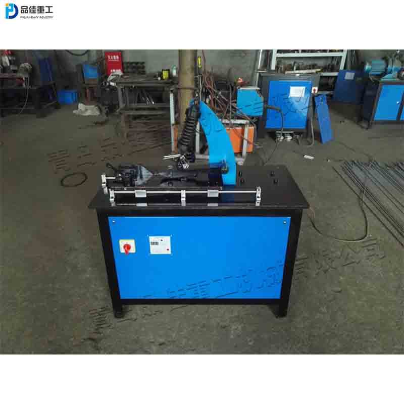 pj-CJ16圆钢方钢管材搓卷弯花机 金属扁铁打卷机 铁艺楼梯搓卷机