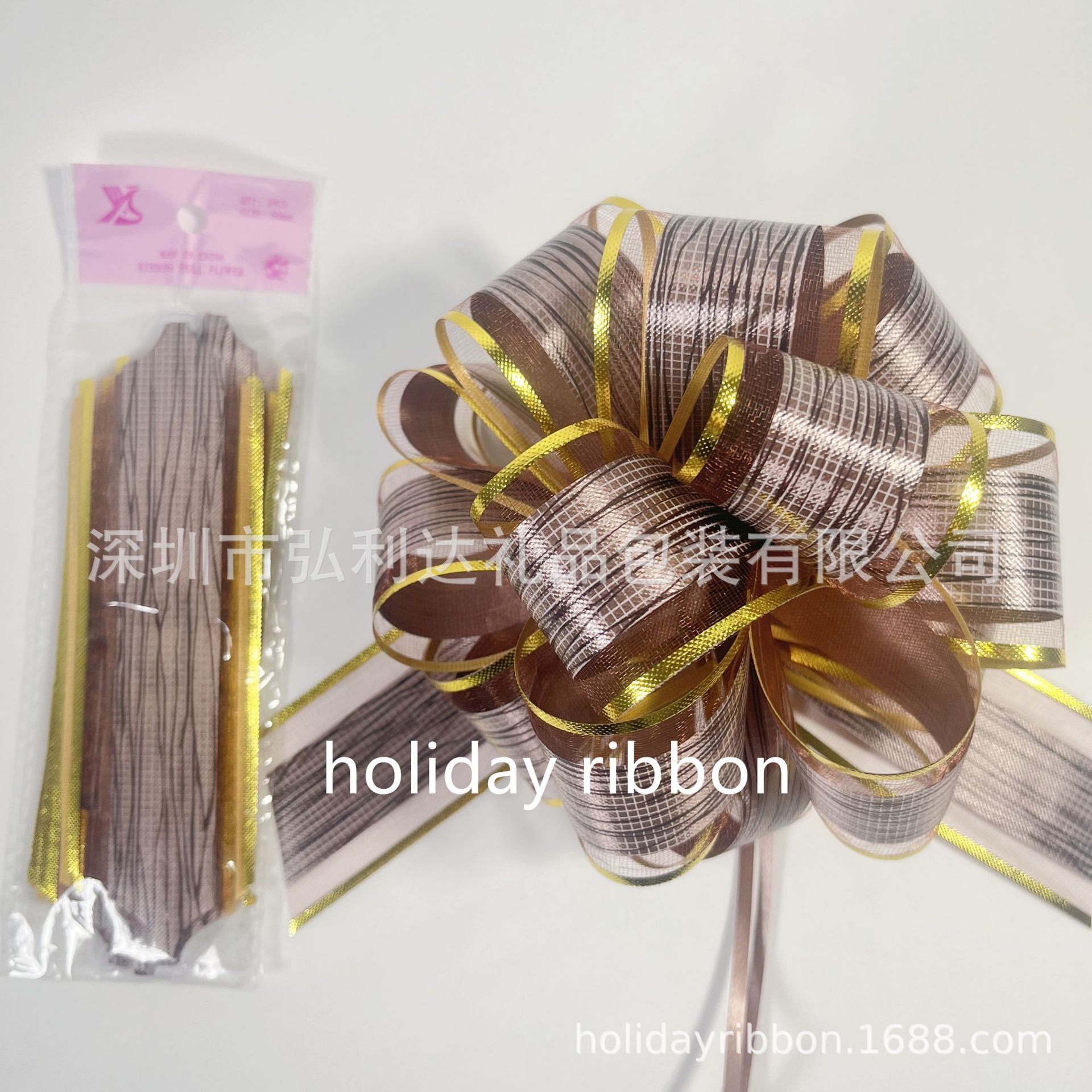 50 # decoración de la fiesta de comercio exterior tira de flores Navidad envasado de papel de manzana bola de flores perezosa arco tira de flores