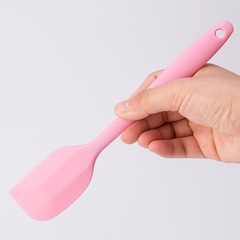 One-piece silicone spatula, scoop, cream cake knife, scraper, high-temperature resistant food-grade baking tool for large and small sizes