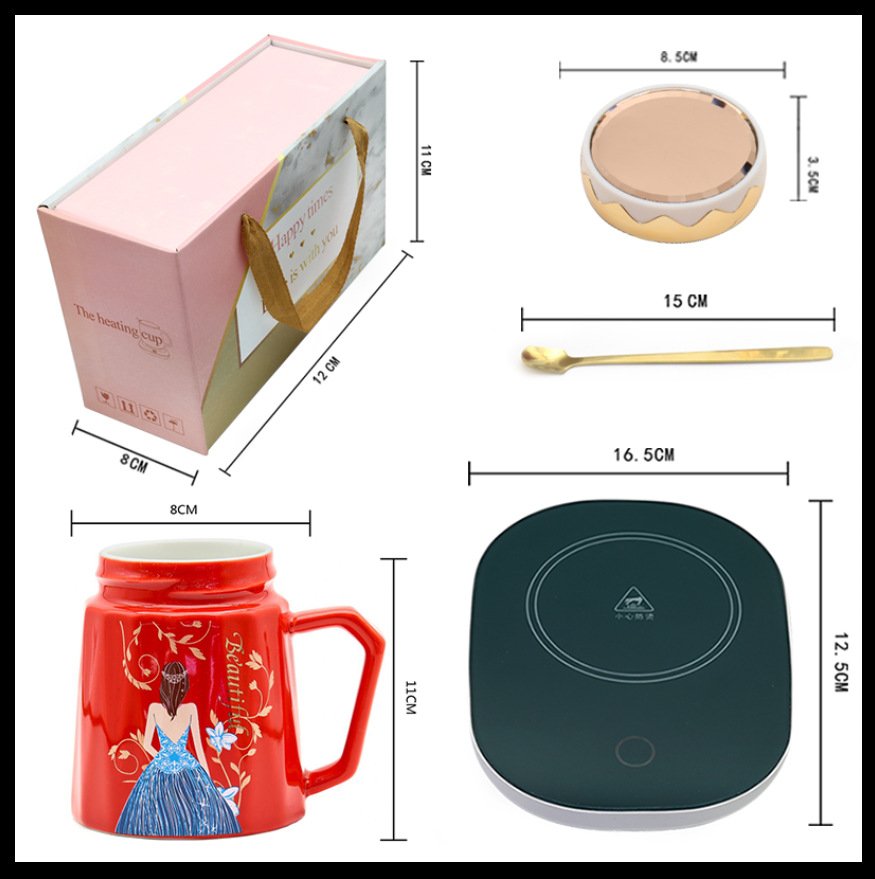 精致女人恒温杯