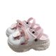 Loose Small Hole Shoes Women's Non-slip Soft Bottom Height-increasing Students' Seaside Holiday Beach Cute Sandals and Slippers for Summer