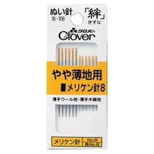 #18-108稍薄布料用手缝针组CLOVER 可乐牌