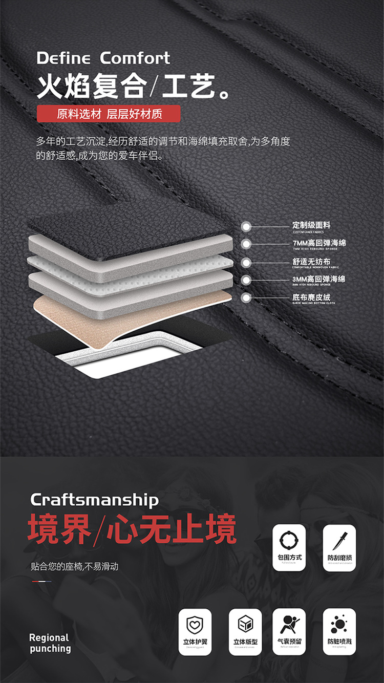 Car Seat Cover New All-Inclusive Full Leather Four-Season Universal Car Seat Cushion Manufacturer Wholesale Amazon Export