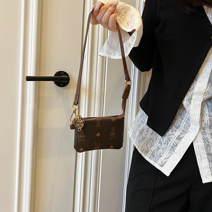 Bolso de sentido superior mujer 2024 nuevo bolso de moda oso estampado red Drum bolso de Boston bolso de moda