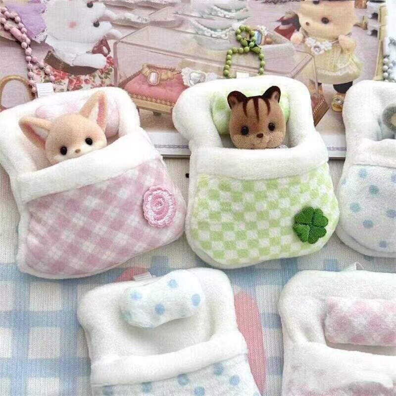 新しいかわいいぬいぐるみ センベル特製四つ葉のクローバー キルト 高価値 ミニドール ベッドペンダント 人形キルト|undefined
