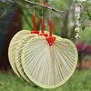 Pushan old-fashioned Fan Palm-leaf fan Kuishan Dance fan barbecue summer Retro Hand shake Cool air Mosquito repellent Amazon