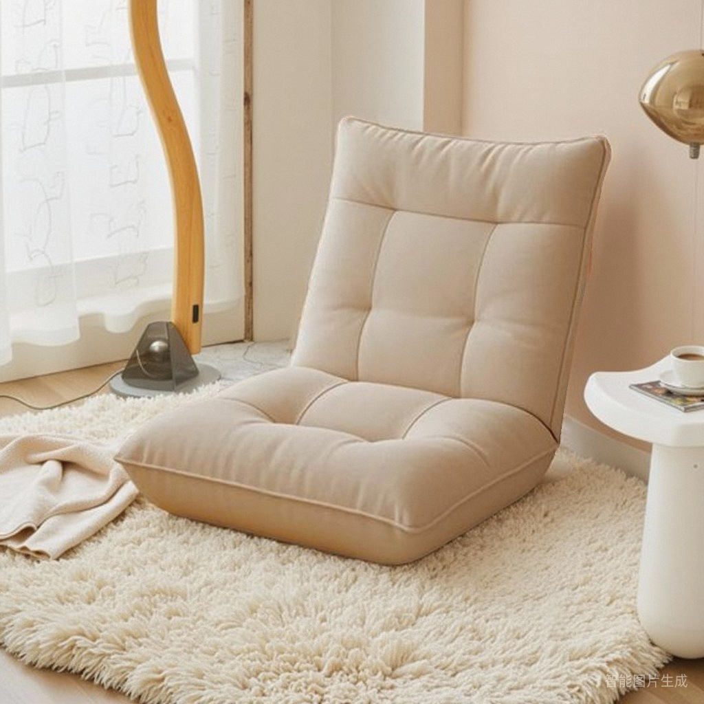 Lazy Sofa Tatami Bedroom Bay Window Single Small Sofa Balcony Lounge Chair Foldable Bed Floor Backrest Chair