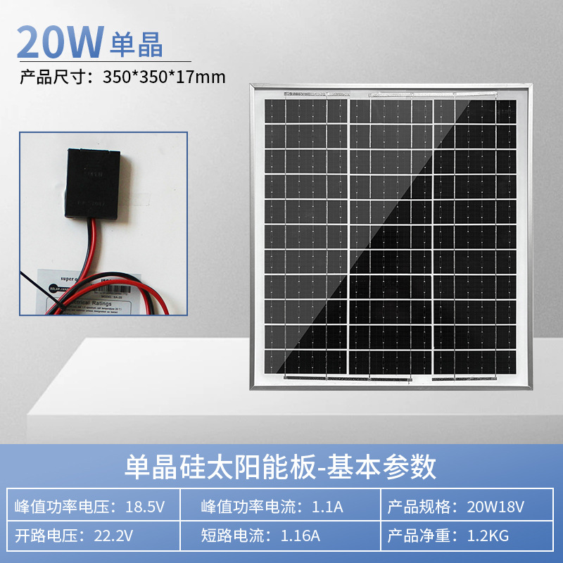 Солнечная панель Xinhao Solar 20W 18V