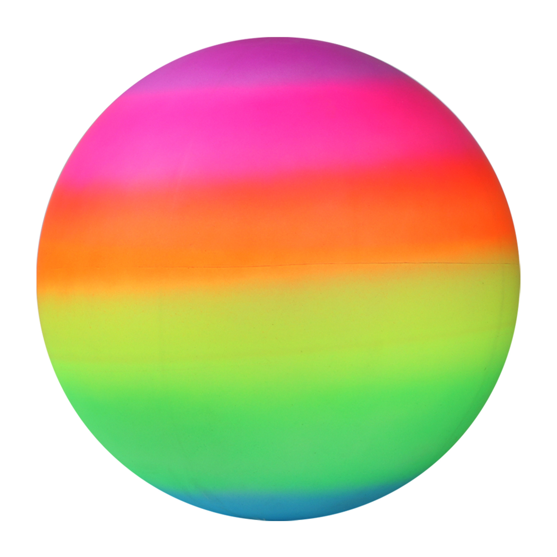 Cross-border rainbow ball 9-inch printed football basketball rainbow ball inflatable toy leather ball children's inflatable ball toy