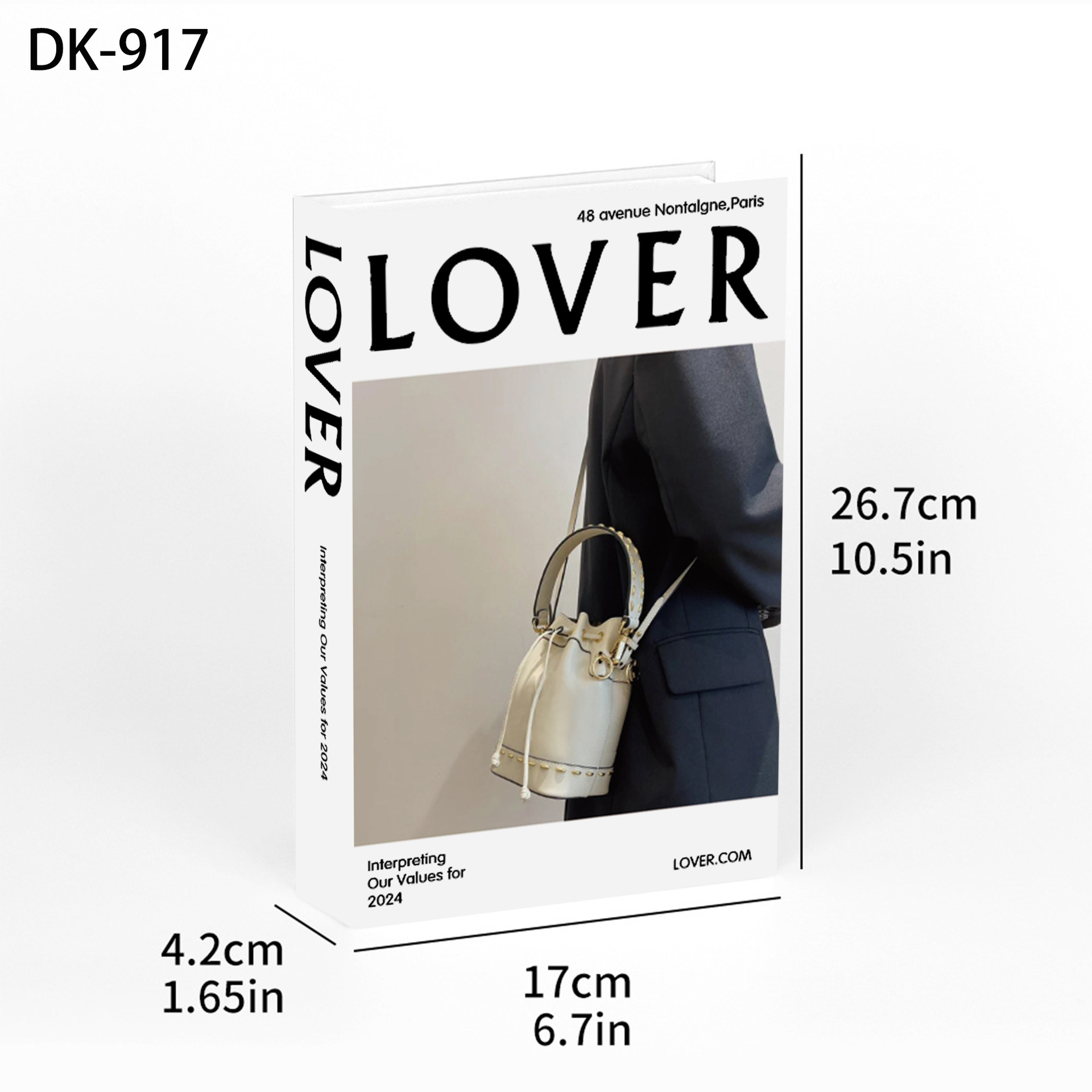 Libros falsos plegables estilo nórdico/INS, props de fotografía, decoración suave, muestra de fábrica