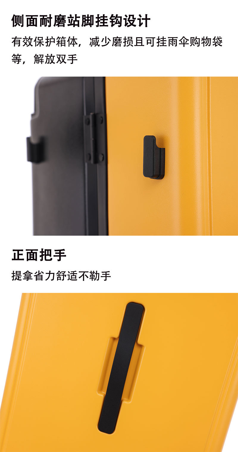 Wide Pull Handle New Style Luggage Suitcase Female 20 Inch Carry-On Trolley Suitcase with Password Lock Male 28 Inch Large Capacity Wheeled Suitcase with Customs Lock